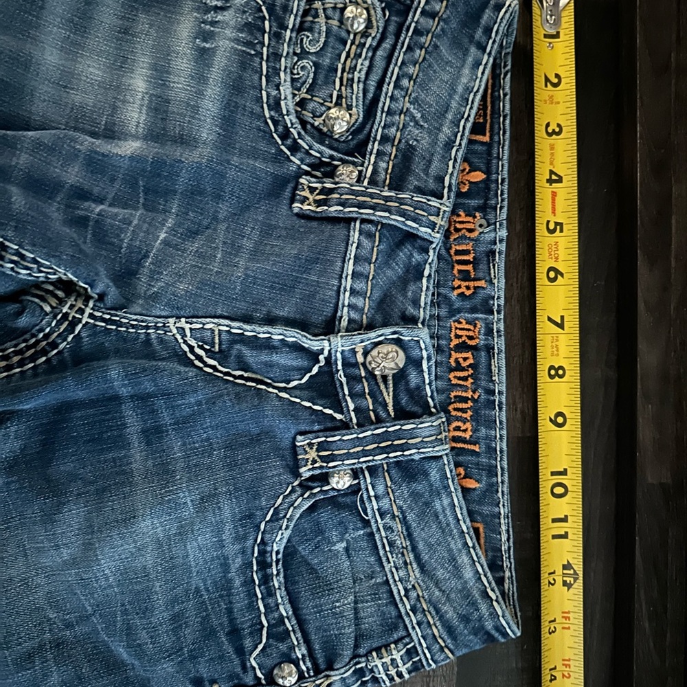 Rock Revival Blue Women’s Jeans size 24 - Picture 13 of 14